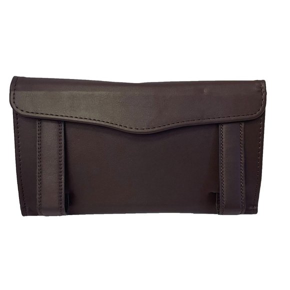 Doozi on the go Car Face Mask Holder‎ Tissue Dispenser for Visor Brown New - Picture 2 of 8